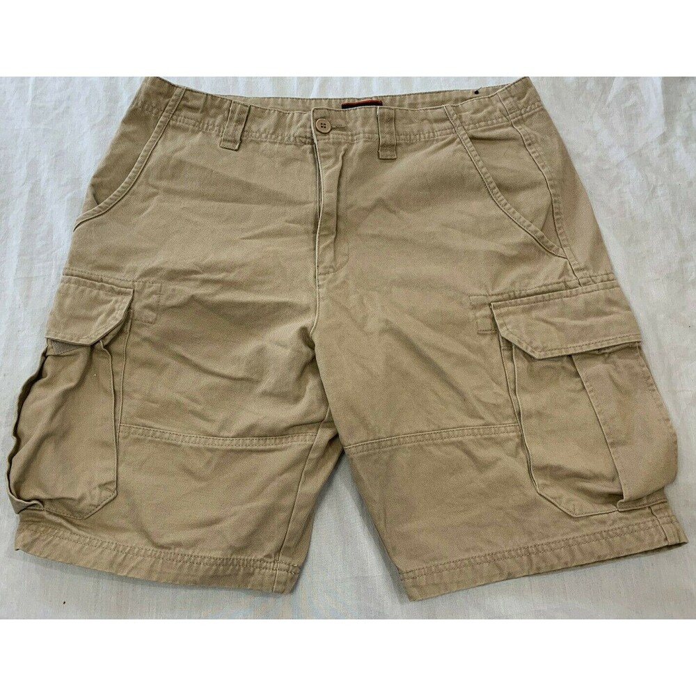 FISSION MENS CARGO COTTON SHORTS SIZE 36